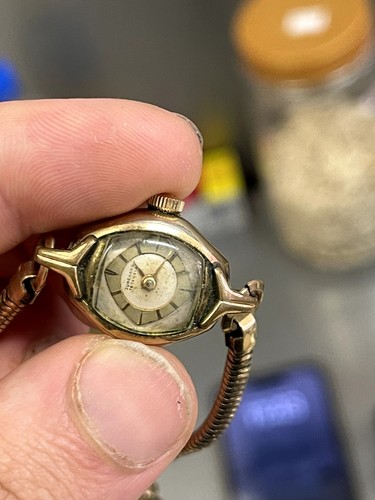 Junghans vintage 10ct - vintage, rg
