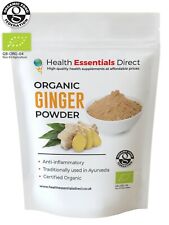Organic Ginger Powder (Superior Sri-Lankan Roots, Digestion, Reflux) Choose Size