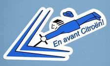 'En Avant Citroen!' stickers