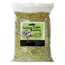 Reptile World Tortoise Edible Bedding 10 Litre - Botanical Leaves, Flowers Grass