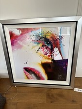 PATRICE. MURCIANO LARGE LIMITED EDITION  LIQUID ART  PICTURE