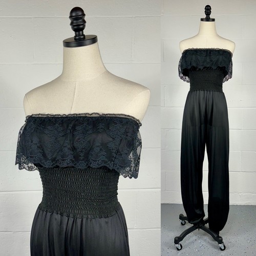 Vintage 80s black nylon - 80s,