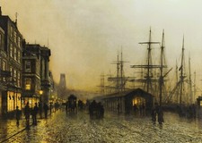 JOHN ATKINSON GRIMSHAW CANVAS