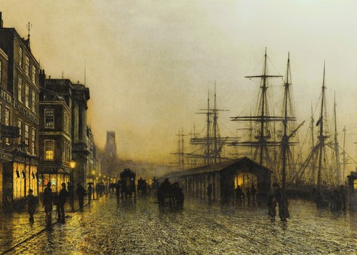 John atkinson grimshaw - grimshaw, canvas