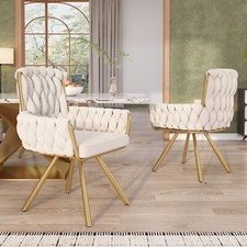 2Pcs Rotatable Dining Chairs