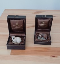 Rare Vintage Country Artists CA England Mini Figure Boxed, Polar Bear and Otter