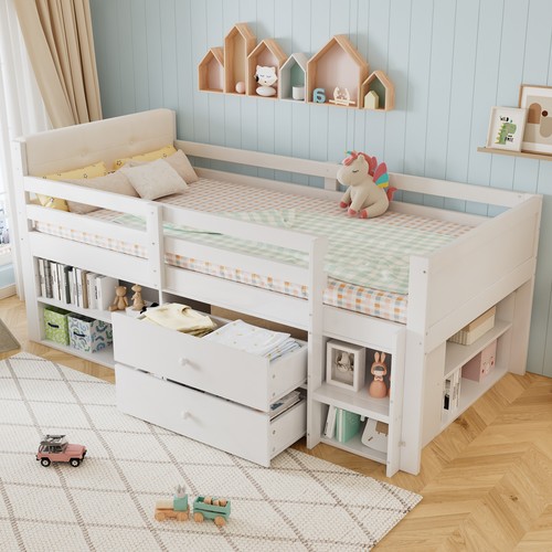 Kids single bed with - with, 2