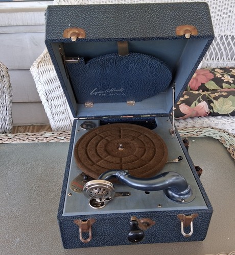Antique lyon healy portable - lyon,