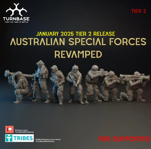 Australian special forces set - australian,