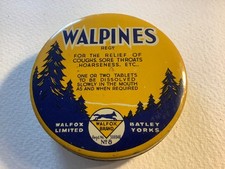 Vintage 'Walpines' Tin made by