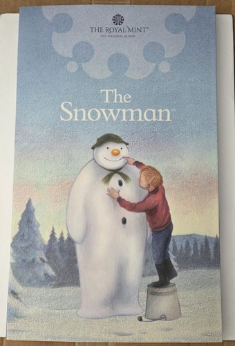 Royal mint 2021 snowman advent - royal,