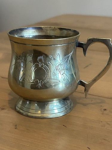 Antique engraved ornate - engraved, solid