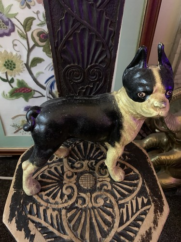 Boston terrier doorstop - terrier,