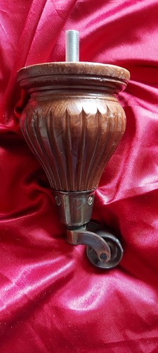 Wooden reeded sofa legs - wooden,, on