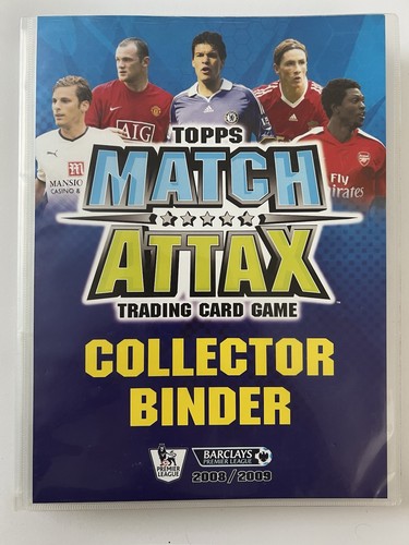 Topps match attax 2008 - topps, 2008/2009