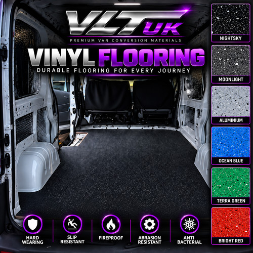 Camper van vinyl lino flooring - camper,