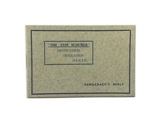 Churchill. - Original WW2 Allied Propaganda Booklet. - Rare.