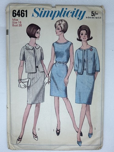 Vintage 1960s simplicity 6461 - 1960s,