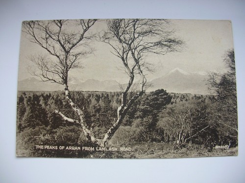 Arran peaks from lamlash road - arran,
