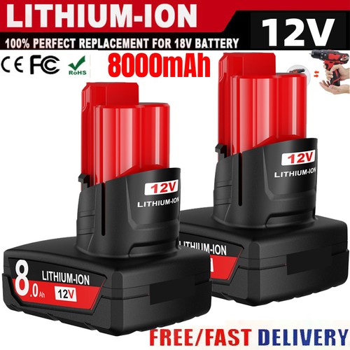 2pc battery for milwaukee - 2pc,