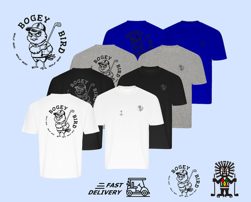 Bogey bird golf shirt - bogey,