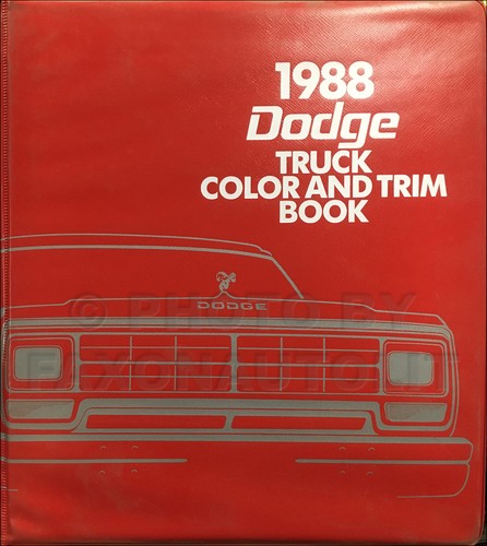 1988 dodge truck color - 1988,