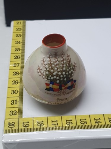 Crested china arcadian vase - crested, arcadian,