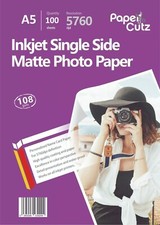 A5 Single Side Matt Inkjet