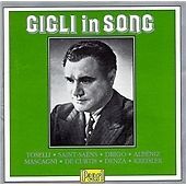 Beniamino gigli song - in, cd