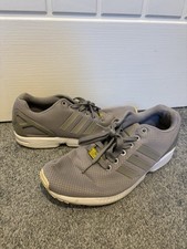Men’s Grey And White Adidas Torsion Trainers Size 7.5