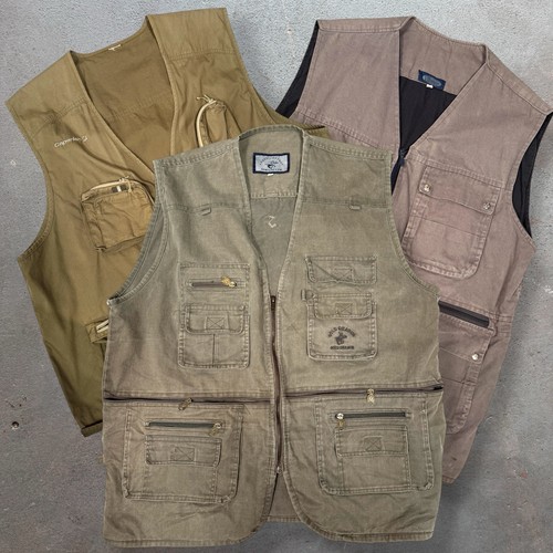 Mens utility vest mix - 25,