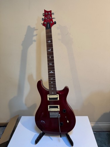 Prs custom cherry red - se,