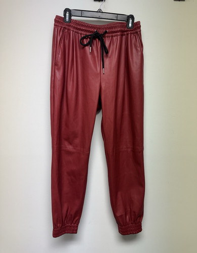 Zara women red faux leather - women's,
