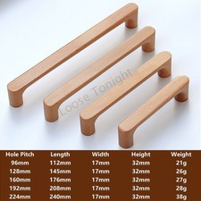 Walnut Beech Wooden Kitchen