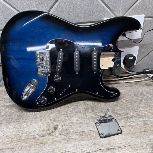 Guitar body project - man, cave