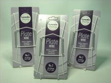 THREE of 19-25cm WIRE WALL