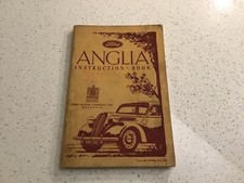 FORD ANGLIA 1949 ORIGINAL OWNERS INSTRUCTION HANDBOOK E494A