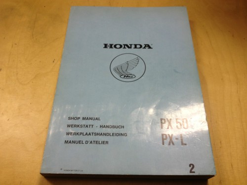 Workshop manual - px, 50