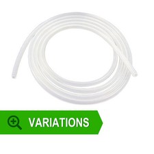 Silicone Airline Tubing - Clear Transparent Pond Aquarium Air Pump Tube Pipes
