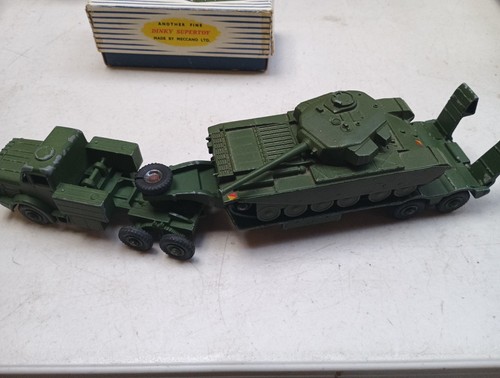 Dinky supertoys tank - dinky,