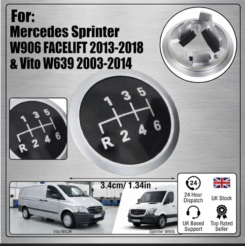 Speed manual gear - 6-speed, knob