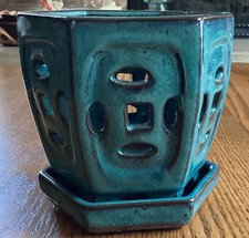 Greenish Blue Glazed Ceramic