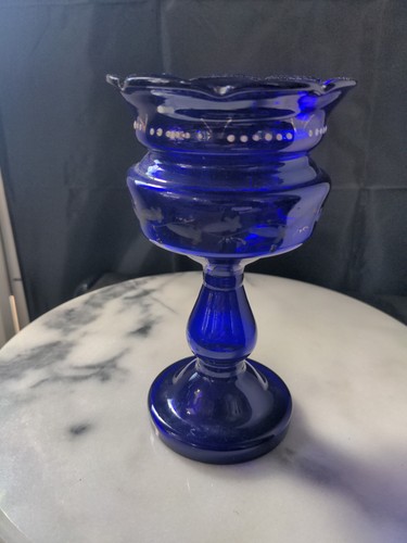 Bohemian cobalt blue hand - bohemian,