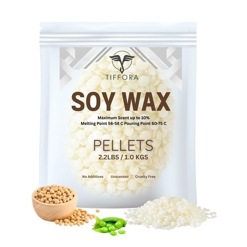 Soy wax pellets for pillar - soy,
