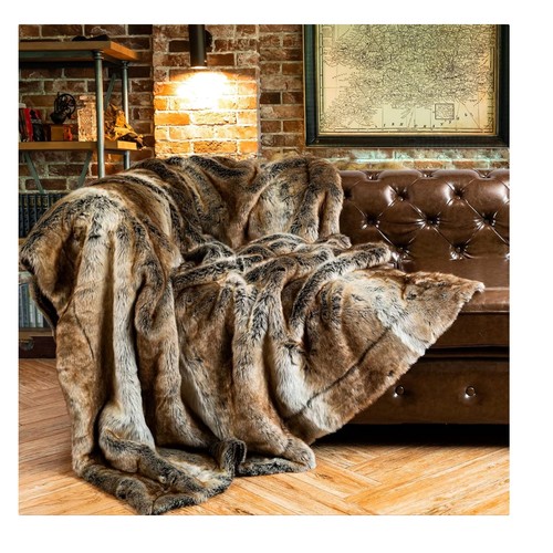 Luxury faux fur - luxury, throw