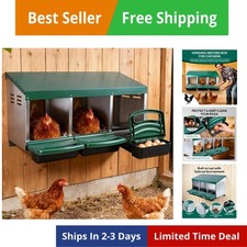 Chicken Nesting Boxes with 3