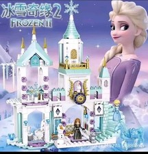 Disney Frozen DREAM PRINCES ELSA Ice Castle Princess Ana Set Building Model Blok