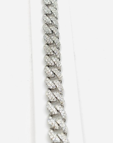 Moissanite iced miami cuban - moissanite,