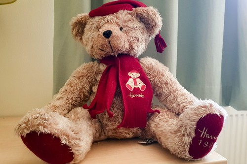 Harrods christmas teddy - harrods,