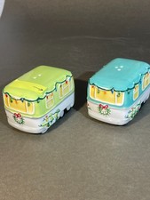 Retro christmas camper camping - christmas,